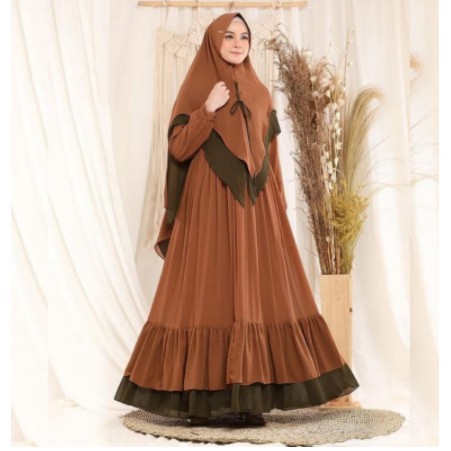 TERLARIS BUAT MBAK BAPAK IBUK PENGAJIAN HAJATAN ARISAN NIKAHAN 2022 / GAMIS CERUTI TESSAE LEBARAN