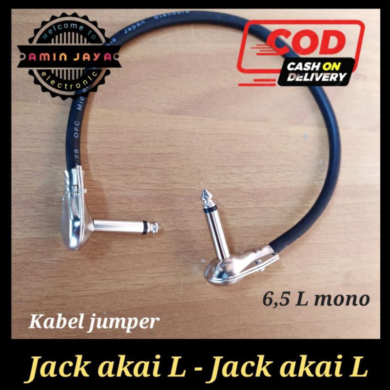 Kabel jumper efeck gitar kabel jack akai L