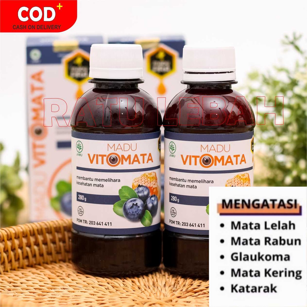 

MADU VITOMATA UNTUK MATA LELAH, RABUN, KATARAK, GLUKOMA