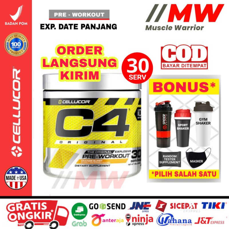 C4 Cellucor Original 30 Serving C4 30 serv C4 Original 30serv Pre Workout C4 Original 30 Servings C4