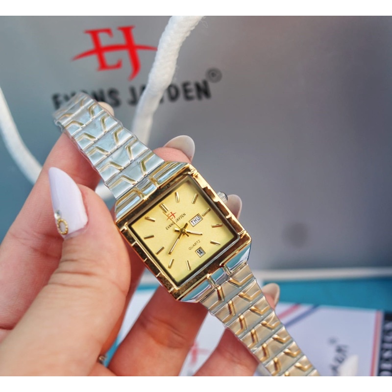 Jam Tangan Wanita Original Evans Jayden 5013 Tanggal Dan Hari Aktif