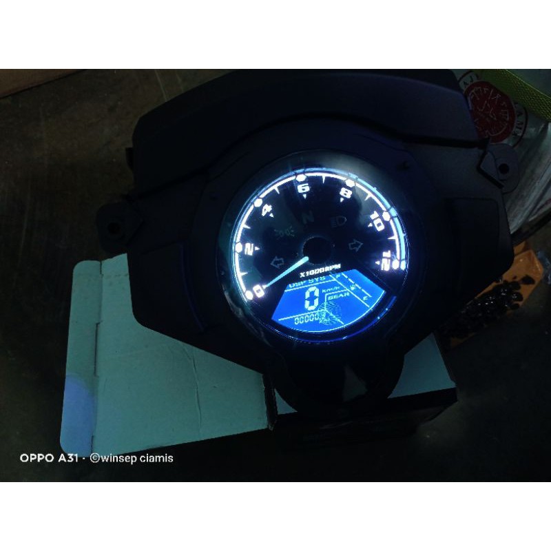 speedometer digital jupiter mx new custom digital