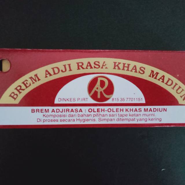 

Brem adji rasa khas madiun