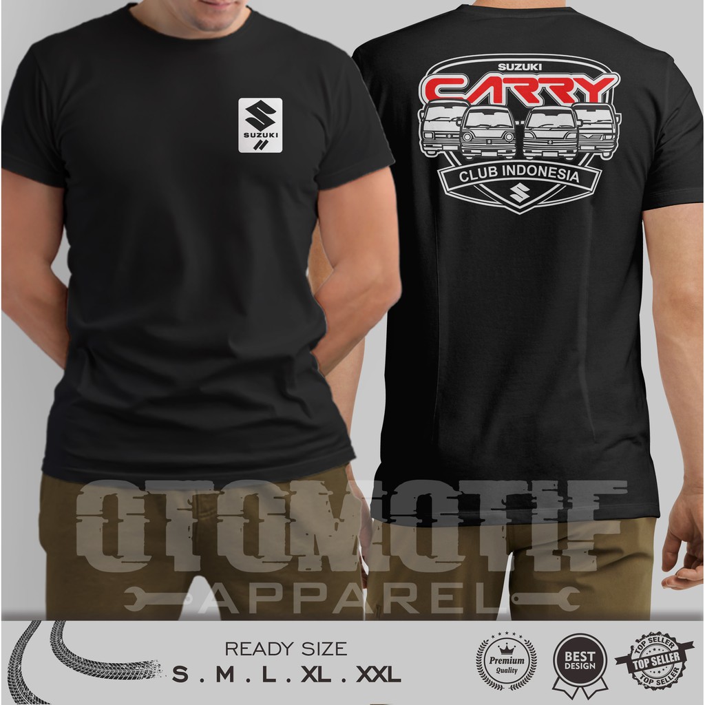 KAOS OTOMOTIF SUZUKI CARRY CLUB INDONESIA