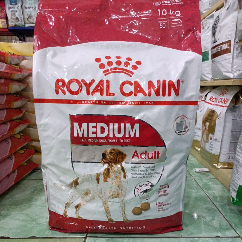 EKSPEDISI ROYAL CANIN DOG MEDIUM ADULT 10kg FRESHPACK/ RC MEDIUM ADULT