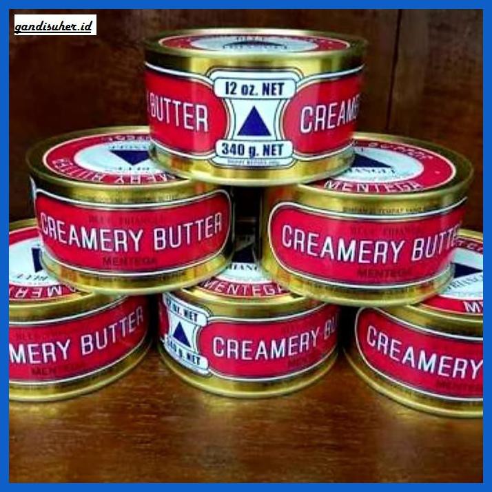 

Rettubagetnem- Creamery Butter/Butter Segitiga 340Gr -Asli-Slii.