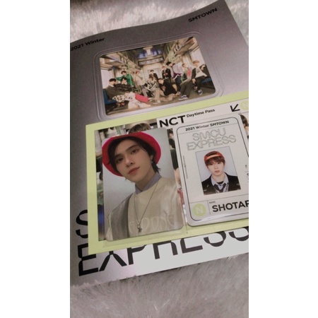 [set] pc hendery shotaro nct smcu express daytime pass (baca deskripsi)