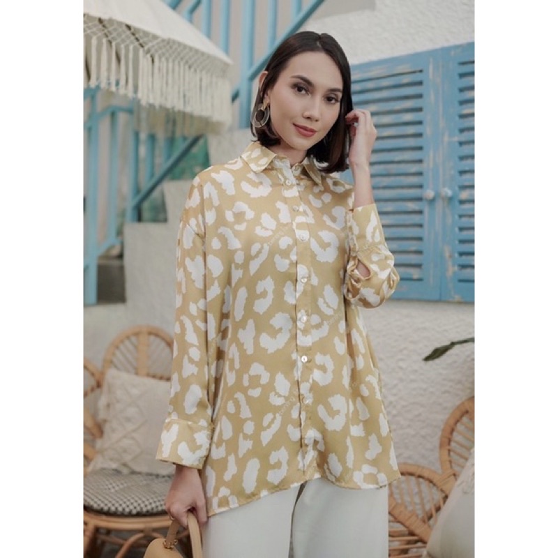 Benang Jarum Leon Shirt Mustard