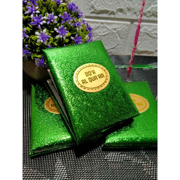 Do'a Al Qur'an/Doa Al Quran latin dan terjemah cover lipat spiral ukuran saku kecil  8x10cm
