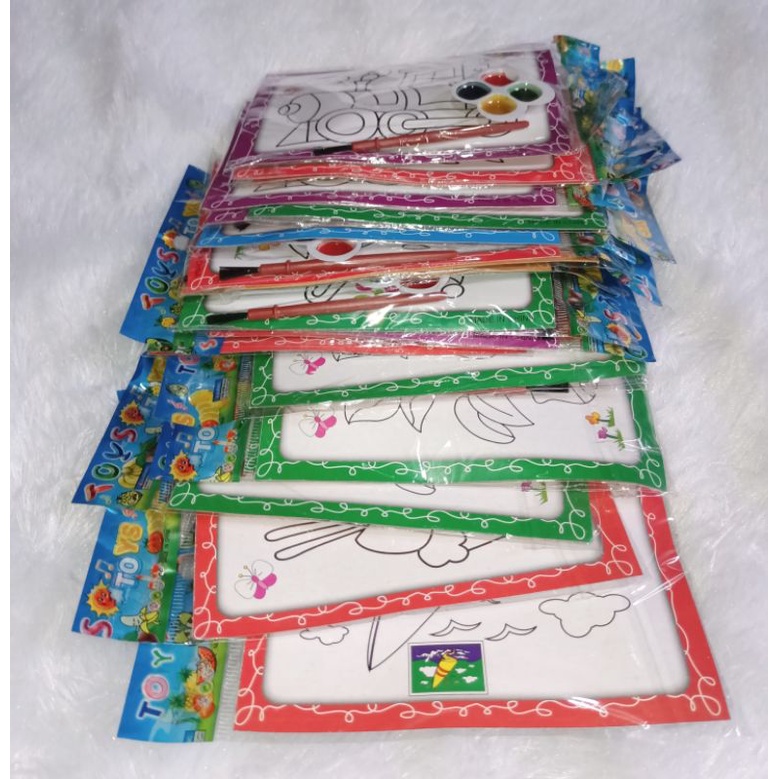 

20 PCS mainan lukisan cat air mini