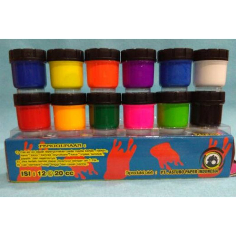 

Cat Poster Asturo 12 Warna 20cc - Poster Colour RB9