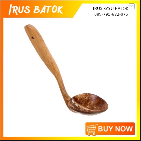 irus batok / irus kayu murah / Irus kayu batok kelapa centong batok kelapa tempurung kelapa klasik