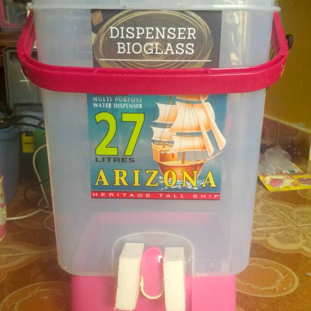 Dispenser bioglas x(jumbo) kapasitas 27 liter