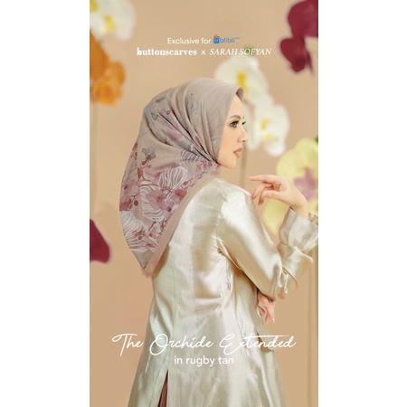 Buttonscarves Orchide Rugby Tan