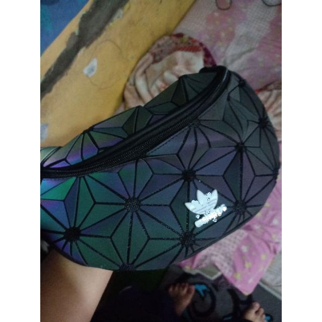 Tas ADIDAS Issey miyake Xeno 3D Waistbag (Furing dalam ADIDAS) Tas Pinggang selempang ADIDAS 519