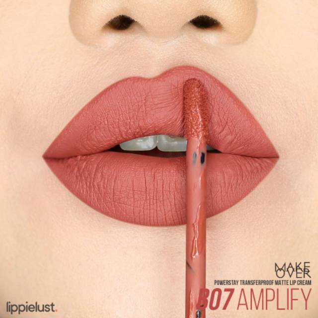 ❤ MEMEY ❤ MAKE OVER POWERSTAY Transferproof Matte Lip Cream