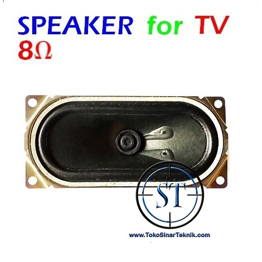 Speaker Internal TV 8R 10W Audio Loudspeaker Magnetik 10 Watt 8 Ohm