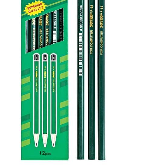 

➳ Pencil / Pensil Joyko P-88/2B/12PCS + Eraser ER-30W + Sharpener B-24 ➤