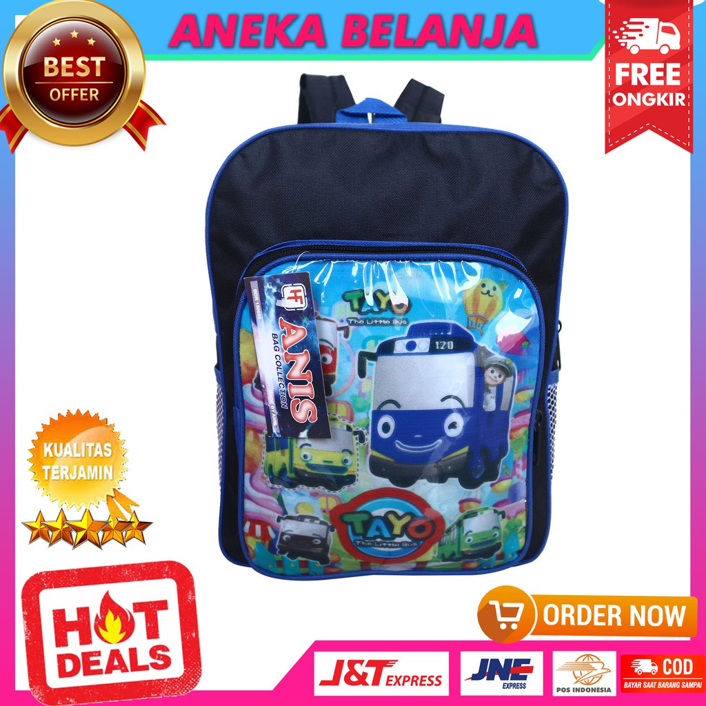 Tas Anak Sekolah Ukuran Mini / Ransel Little Bus Anak Laki Laki Cowok | Bahan Polyester Bacpack Anak Mixue Ungu PAUD TK SD Tebal Kuat Terbaru Ransel Anak Cewek Ngaji LES TPQ Trendy Murah Tas Gendong Anak Piknik Keren Premium Berkualitas Tas Stylish Viral