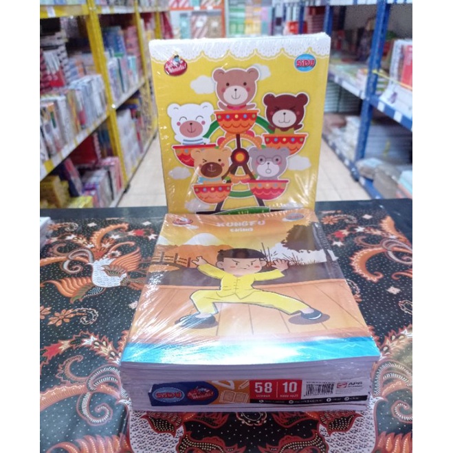 

BUKU TULIS, SINAR DUNIA (SIDU) / VISION ( ISI 58 LEMBAR )