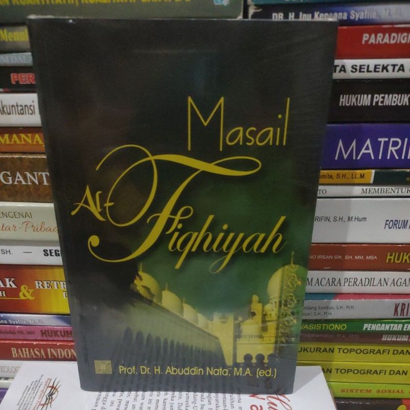 

Masail Fighiyah by H Abuddin Nata