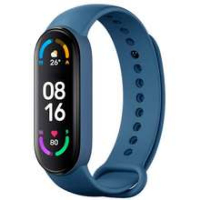 SMARTBAND M6 MI6 JAM TANGAN SMARTBAND CUSTOM WALLPAPER - NAVY