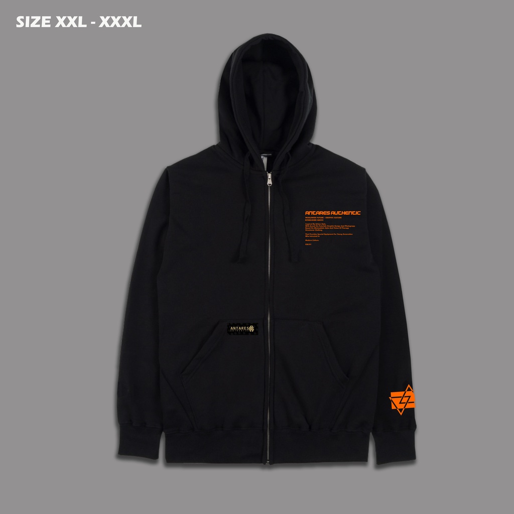 Jaket Hoodie Distro SIZE JUMBO XXL-XXXL Ziper Hoodie ART URBAN