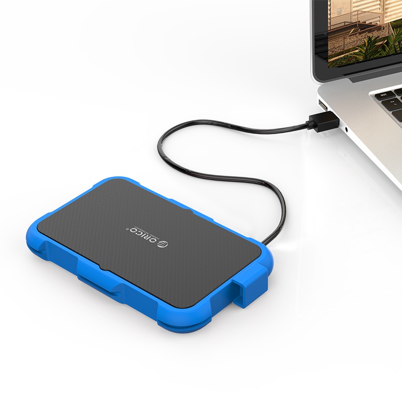 Hdd ssd enclosure orico 2.5&quot; Sata usb 3.0 5Gbps anti shock dust proof 2739U3 - Casing harddisk external 2.5 inch 2739-u3