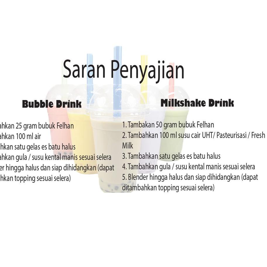 

TERBARU 12.12 (500 Gram) Daftar Menu Bubuk Minuman Rasa / Powder Drink / Bubble Drink new