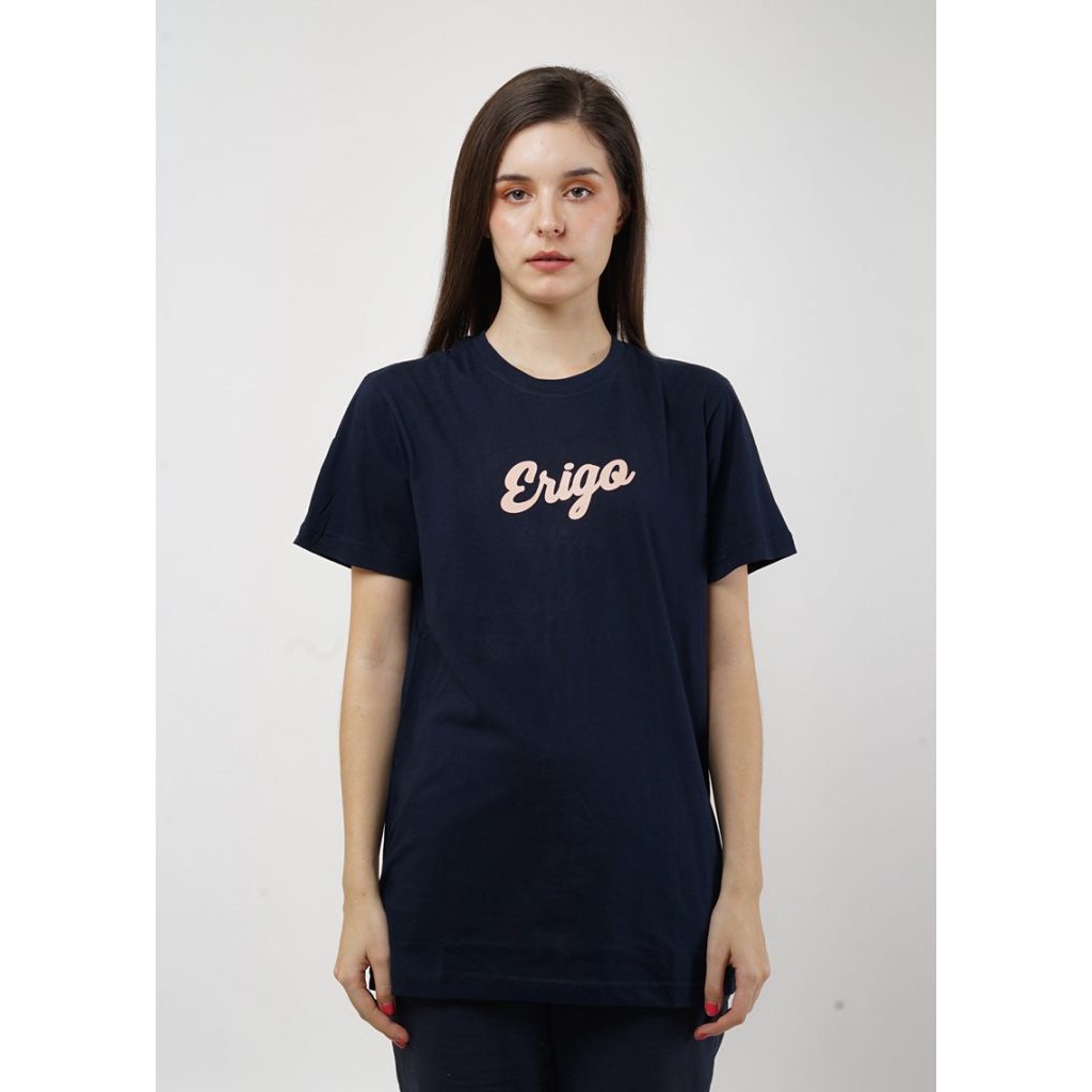 

Erigo T-Shirt Basic Peach Navy