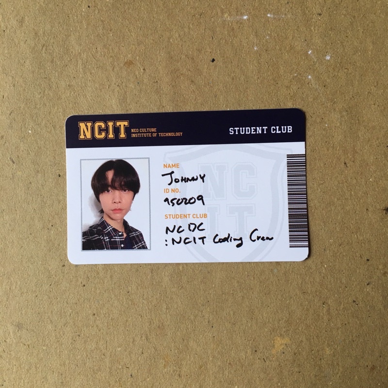 [ READY ] photopack random NCIT Neo culture Institute of Technology official md merch johnny id card
