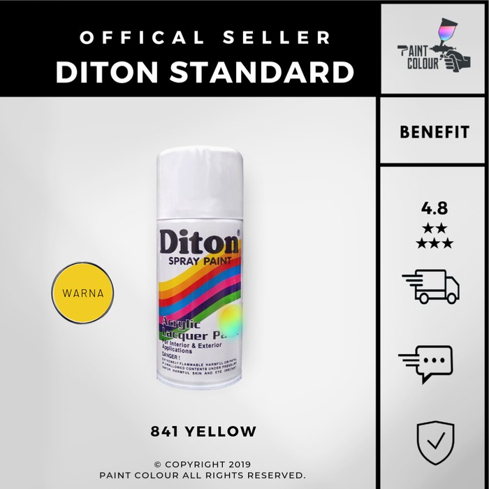 Diton 841 Yellow Cat Semprot/Pylox/Samurai Motor/Helm/Gundam