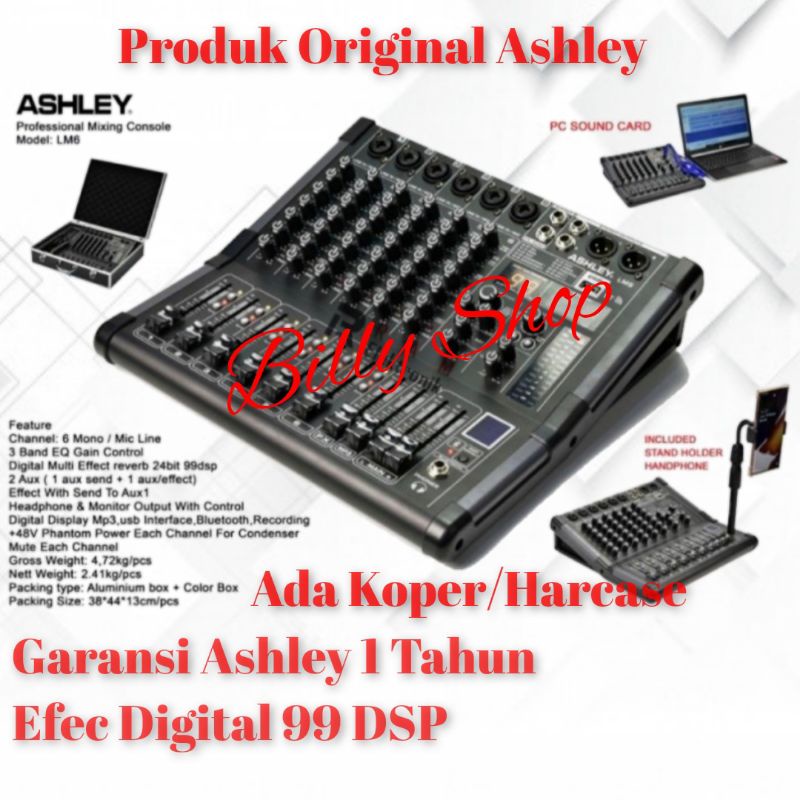 Mixer Ashley LM 6 6 Channel