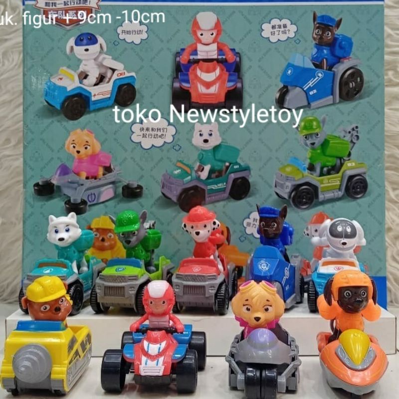 Paw patrol figur set mainan paw patrol