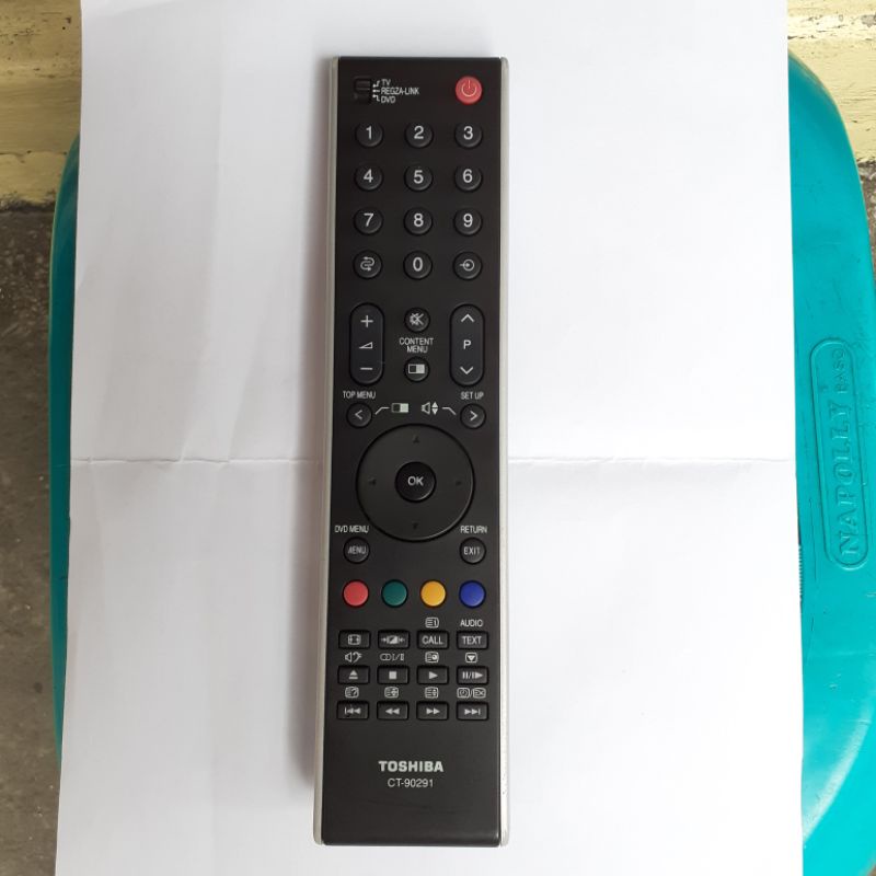 Remote TV TOSHIBA Regza Link Original . CT - 90291 .