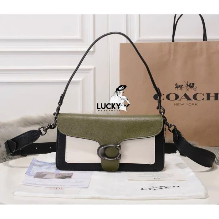 Coach Tabby Shoulder Bag 26 In Colorblock - ORIGINAL 100%