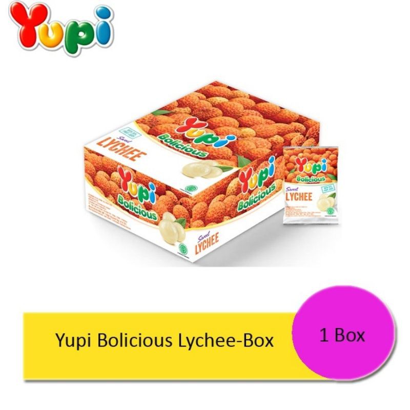 

Yupi Bolicious Lechyy 1 box isi 24