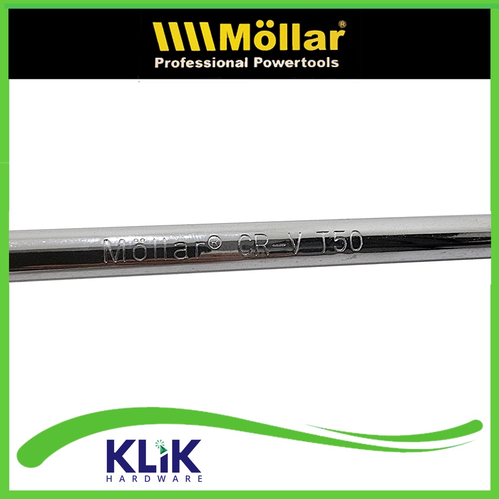 MOLLAR Kunci L Bintang T40 T50 Xtra Long Tamper Lubang Pembuka Kaliper Caliper Cakram Rem Honda Yamaha