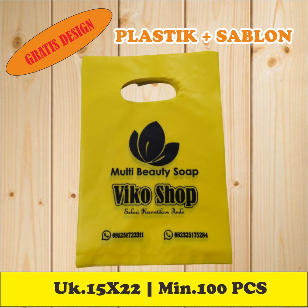 PACKING PLASTIK OLSHOP PLUS SABLON UK 15x22 P