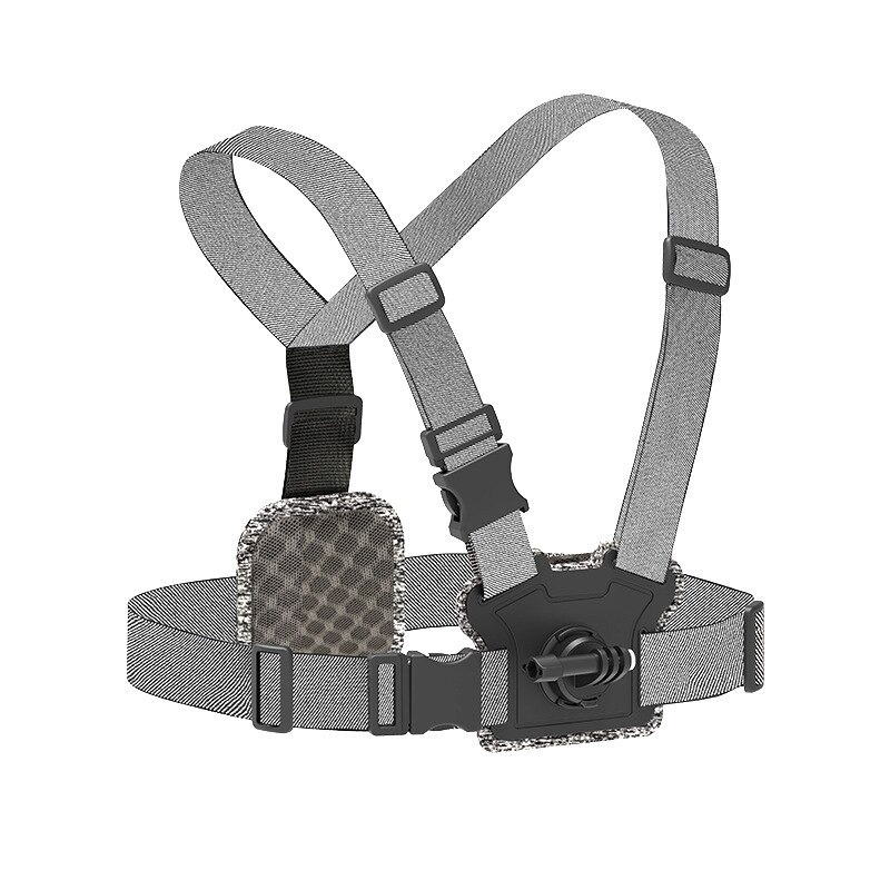 Telesin Double Mount Chest Strap for Action Cam - TE-CGP-001 - Gray