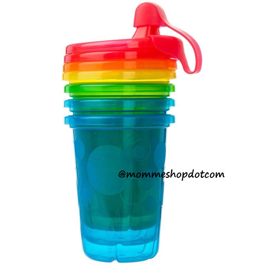 The First Years Take & Toss Sippy Cups Spill Proof Peralatan Minum Anak - Blue [10 oz]