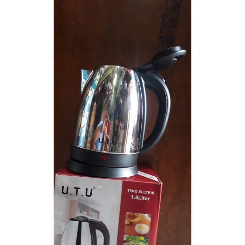 Teko Listrik UTU STAINLESS STEEL 1,8L