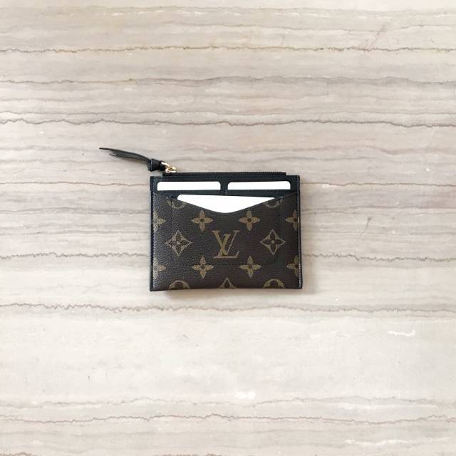  Louis  Vuitton  Card and Coin Holder Shopee Indonesia