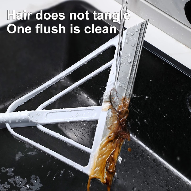 1Pcs Household Multifunction Magic Silicone Floor Cleaning Broom/Hand-push Pet Hair Dust Brooms
