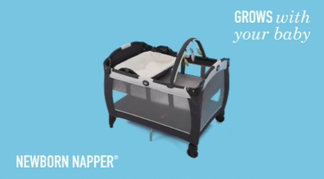 Graco box Reversible Napper Changer Kodiak Pack n Play Changing Station Baby Box Babybox Tidur Bayi