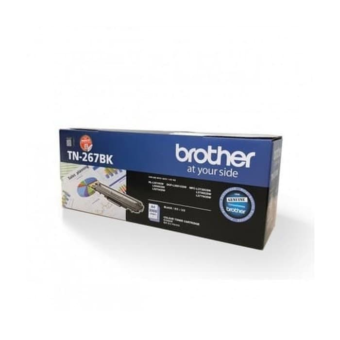 Brother Toner TN-267BK Original Black for HL-L3230CDN TN-267 / TN267