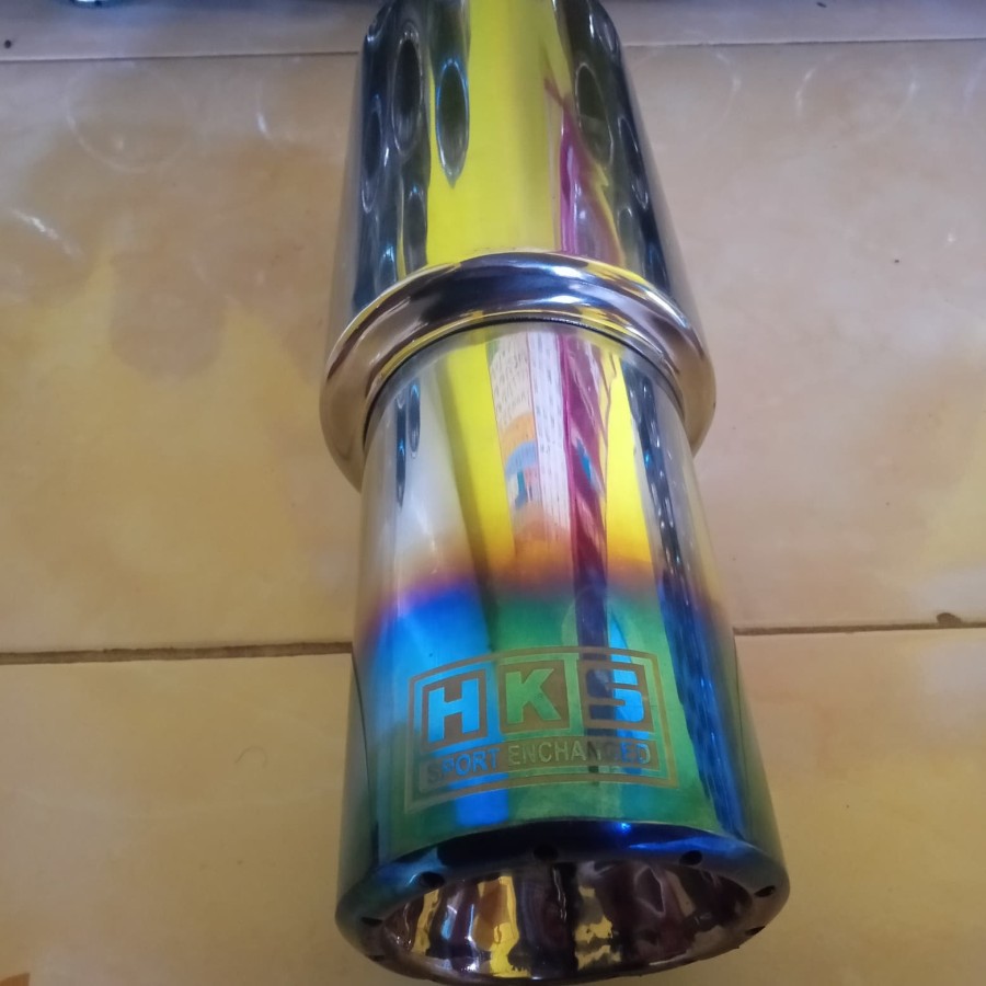 Knalpot Mobil Hks Gronel Biru Buat Avanza Xenia