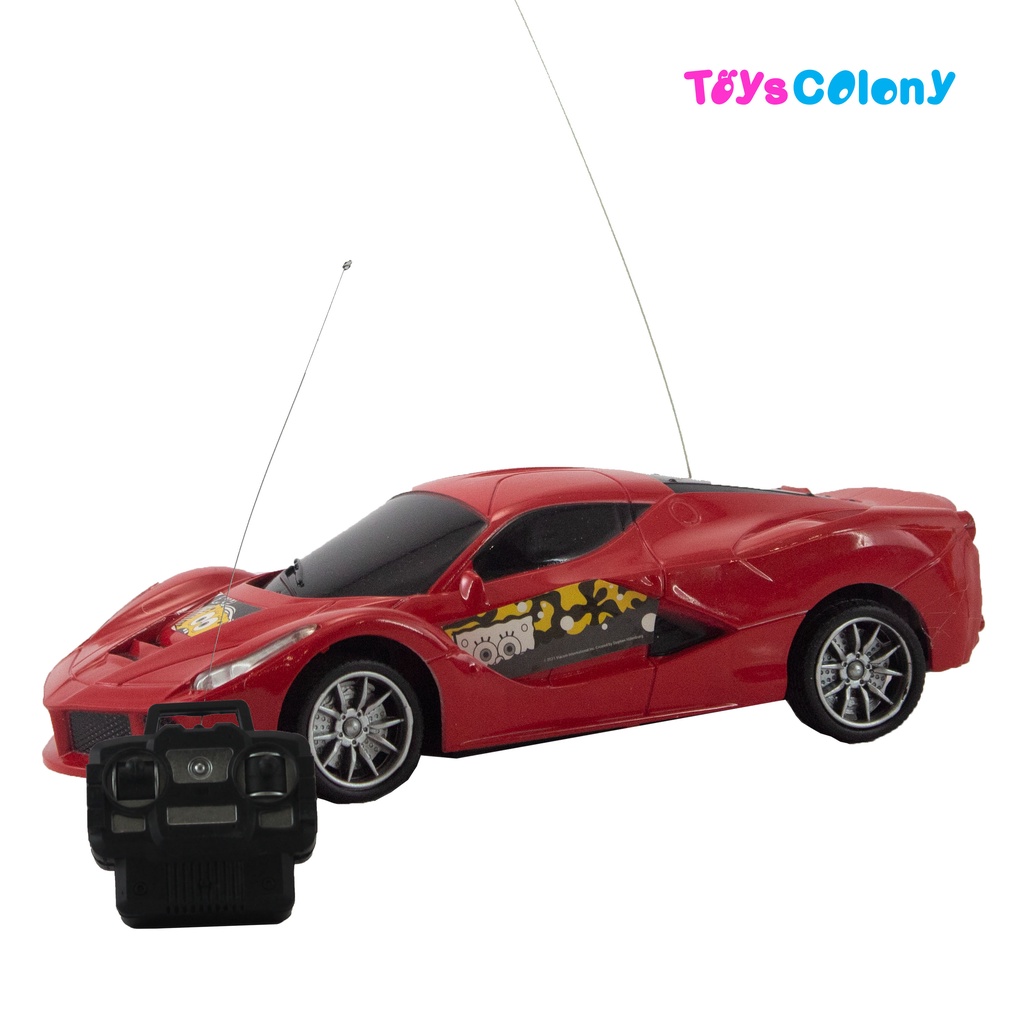 MAINAN REMOTE CONTROL RC FERRARI SPORT CAR SPONGEBOB SERIES 1382-2