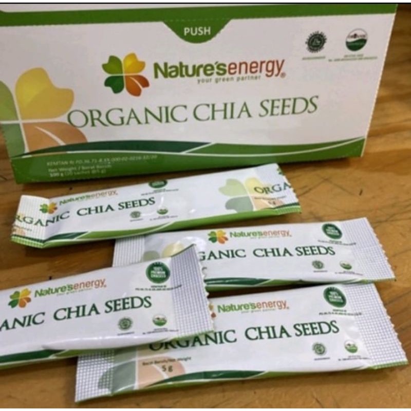 

Nature's Energy Organic Chia Sachet 5gr