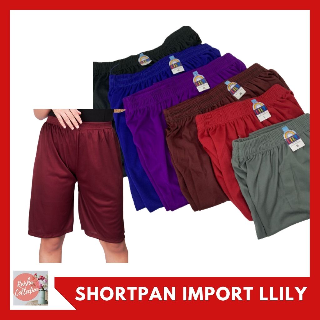 RC Shortpant / Short pant Celana Street Lilly Import Anak Remaja Celana Pendek Dalaman Wanita Karet